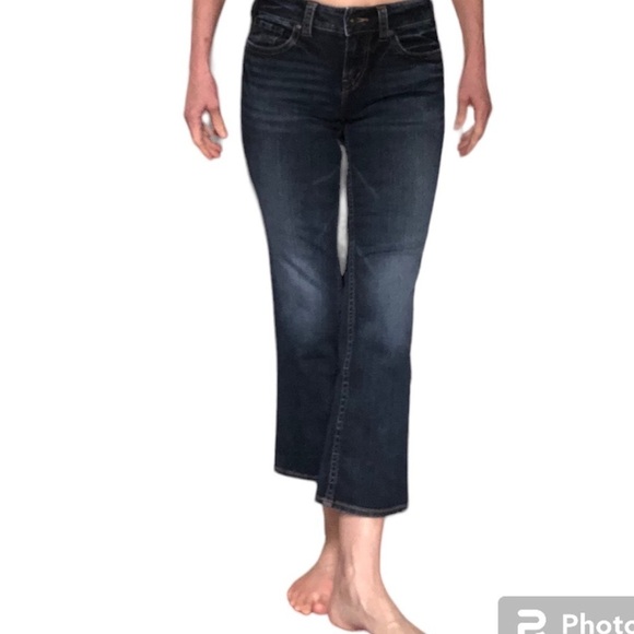 Silver Jeans Suki Cropped Jeans 28/24 - Picture 12 of 14